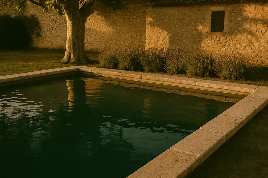 Piscine provençale de Claire